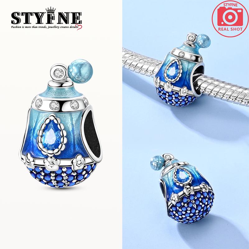 Charms Copper Dreamy Blue Flower Perfume Bottle Beads Fit Charms Plata Original Bracelet Beads Women Jewellery Making
Charms Copper Dreamy Blue Flower Perfume Bottle Beads Fit Charms Plata Original Bracelet Beads Women Jewellery Making