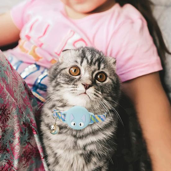 Tracker Holder Pet Collar with Bell Adjustable Reflective Dog Cat Neck Collar with S світло-зелений колір
Tracker Holder Pet Collar with Bell Adjustable Reflective Dog Cat Neck Collar with S світло-зелений колір