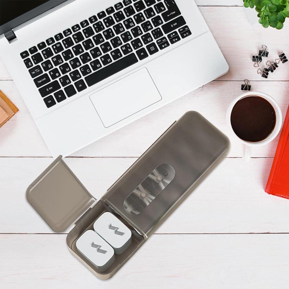 Charger Organizer Box Storage Thickened PP Cable Storage Box Organizer for Drawer - Electronic Accessories Case for Desk Drawer коричневый
Charger Organizer Box Storage Thickened PP Cable Storage Box Organizer for Drawer - Electronic Accessories Case for Desk Drawer коричневый