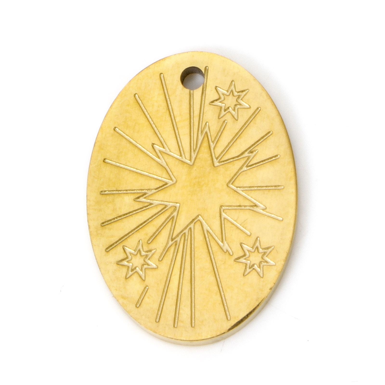 2 PCs 304 Stainless Steel Charms Universe Series Gold Plated Sun Star Pendants DIY Necklace Women Jewelry Findings
2 PCs 304 Stainless Steel Charms Universe Series Gold Plated Sun Star Pendants DIY Necklace Women Jewelry Findings