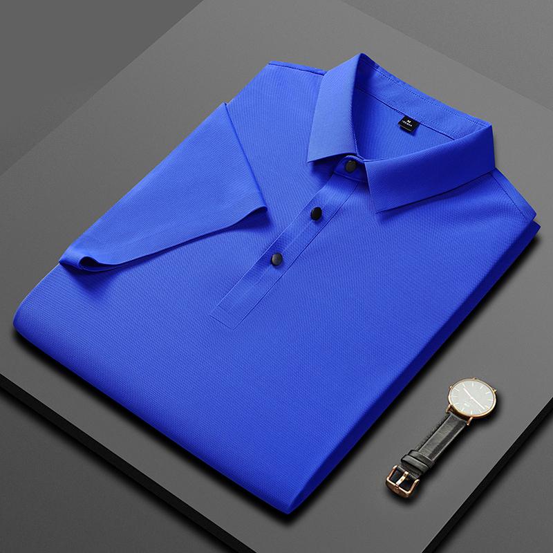 Golf Solid Ice Silk Traceless Silk Loose Polo Shirt Short Sleeve T-shirt Men s Elastic Ironless Thin Polo Neck Light Luxury 5XL синій
Golf Solid Ice Silk Traceless Silk Loose Polo Shirt Short Sleeve T-shirt Men s Elastic Ironless Thin Polo Neck Light Luxury 5XL синій