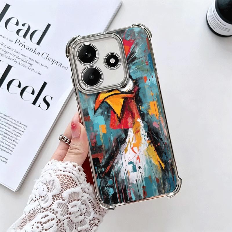 Chicken Hen Rooster Plating Phone Case For Xiaomi Redmi Note 14 15 Pro Plus 13 12 11 11S 11T 10 9S 9 5G Anti-Fall Airabag Cover Redmi Note 15 Pro 5G
Chicken Hen Rooster Plating Phone Case For Xiaomi Redmi Note 14 15 Pro Plus 13 12 11 11S 11T 10 9S 9 5G Anti-Fall Airabag Cover Redmi Note 15 Pro 5G