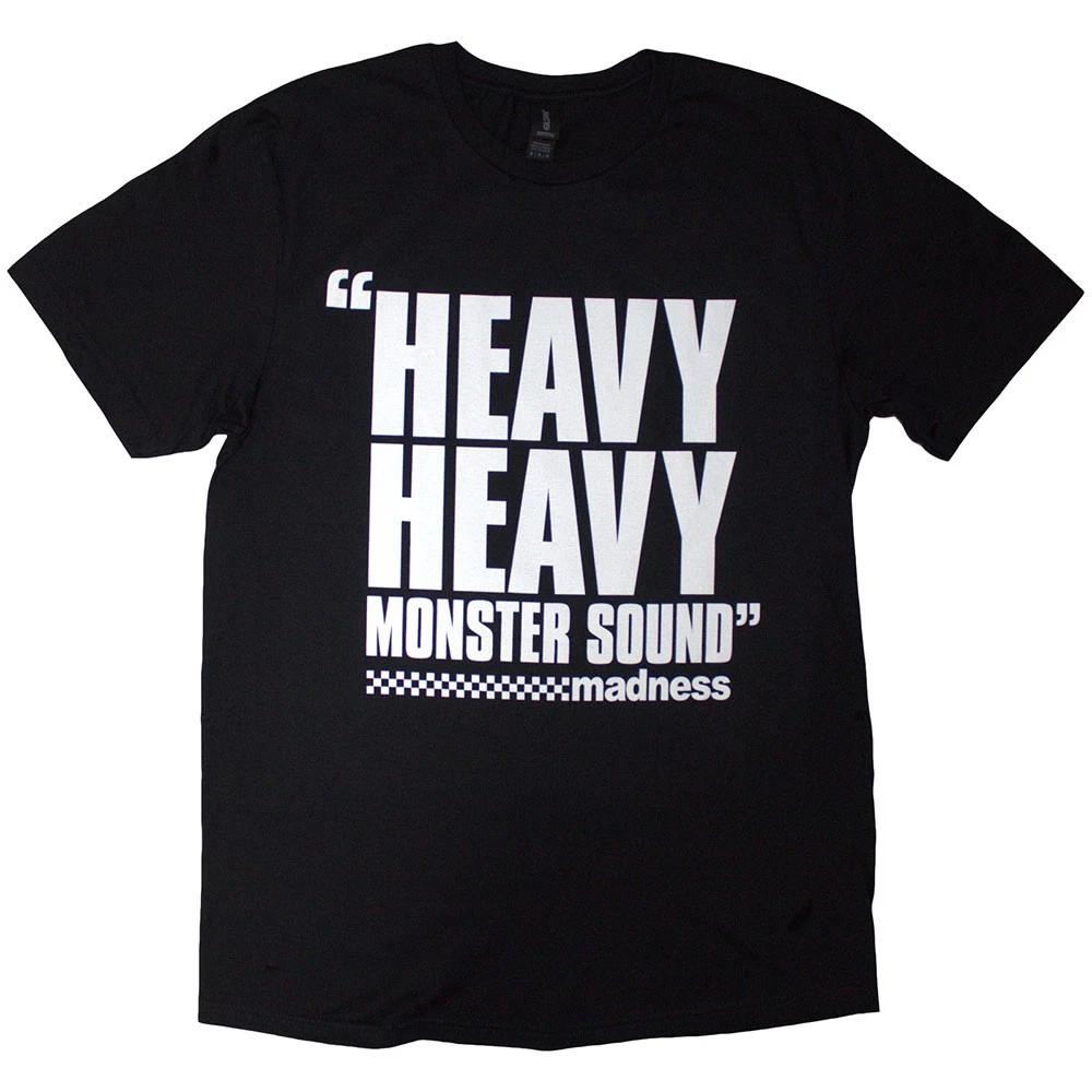 Madness Unisex T-Shirt: Heavy Heavy (Black) (Large) 4XL
Madness Unisex T-Shirt: Heavy Heavy (Black) (Large) 4XL