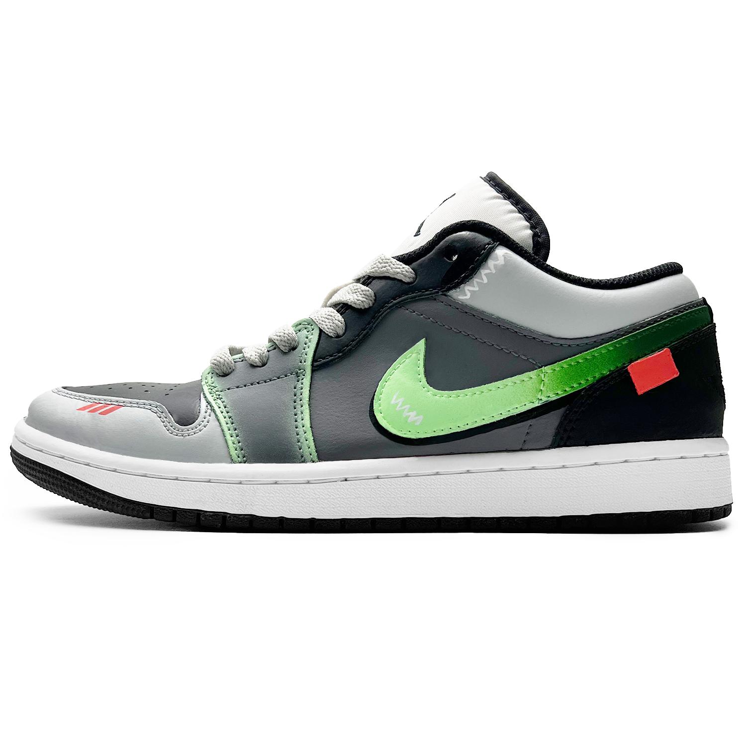 Jordan 1 Slip Resistant Abrasion Resistant Low top Vintage Basketball Shoes Men s Gray 553558-132(Team285-) 45
Jordan 1 Slip Resistant Abrasion Resistant Low top Vintage Basketball Shoes Men s Gray 553558-132(Team285-) 45