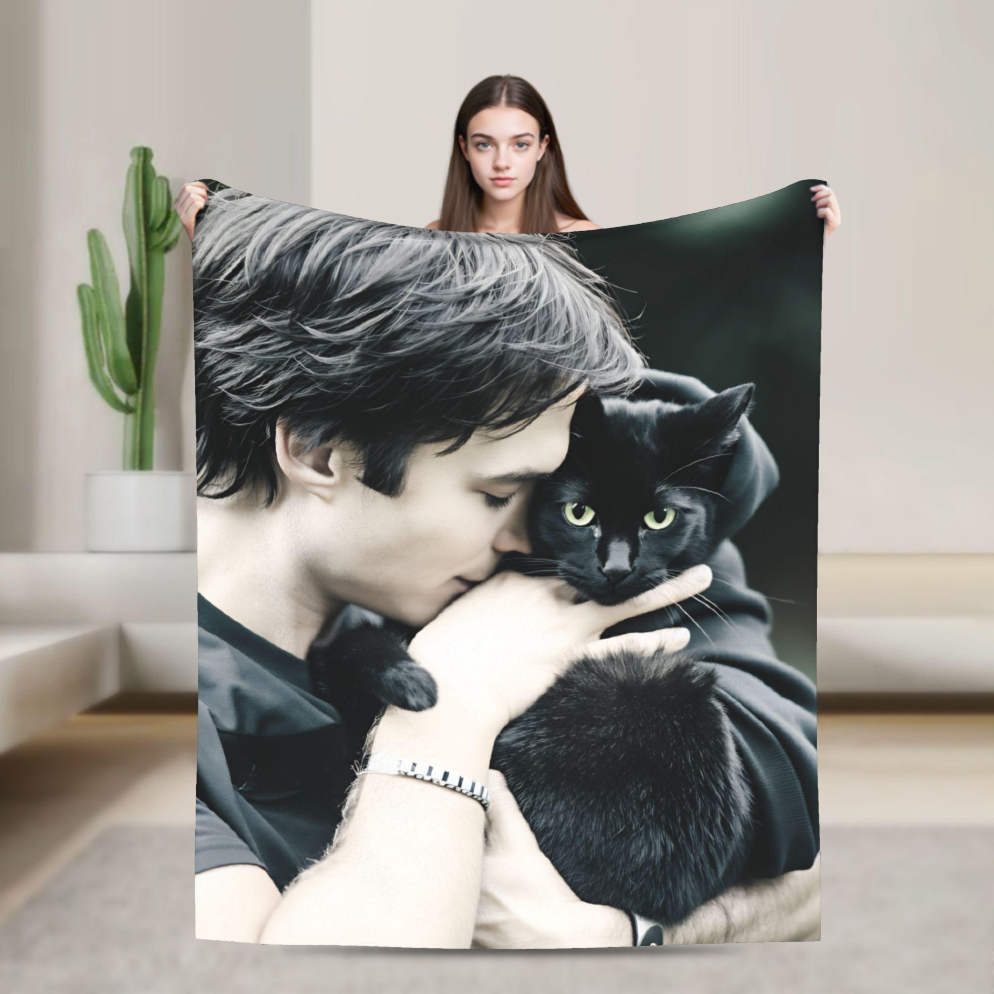 Damon Salvatore The Vampire Diaries Flannel Blanket Spring Warm Soft Throw Blanket for Kids Adult Home Decor Graphic Bed Cover 75x90cm
Damon Salvatore The Vampire Diaries Flannel Blanket Spring Warm Soft Throw Blanket for Kids Adult Home Decor Graphic Bed Cover 75x90cm