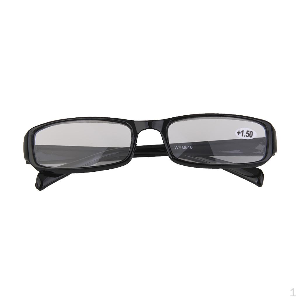 Unisex Presbyopia Presbyopic Eyewear Eyeglasses Black +1.5
Unisex Presbyopia Presbyopic Eyewear Eyeglasses Black +1.5