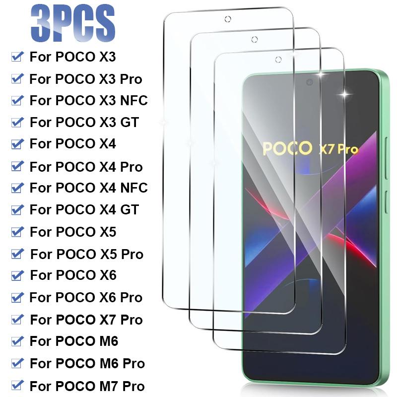 3 шт. Захисне скло для Poco X3 X4 GT NFC X5 X6 X7 X8 Pro Max Захисне скло для Xiaomi Poco M5 M5S M6 M7 Pro 5G Скляна плівка For POCO M7 Pro білий
3 шт. Захисне скло для Poco X3 X4 GT NFC X5 X6 X7 X8 Pro Max Захисне скло для Xiaomi Poco M5 M5S M6 M7 Pro 5G Скляна плівка For POCO M7 Pro білий