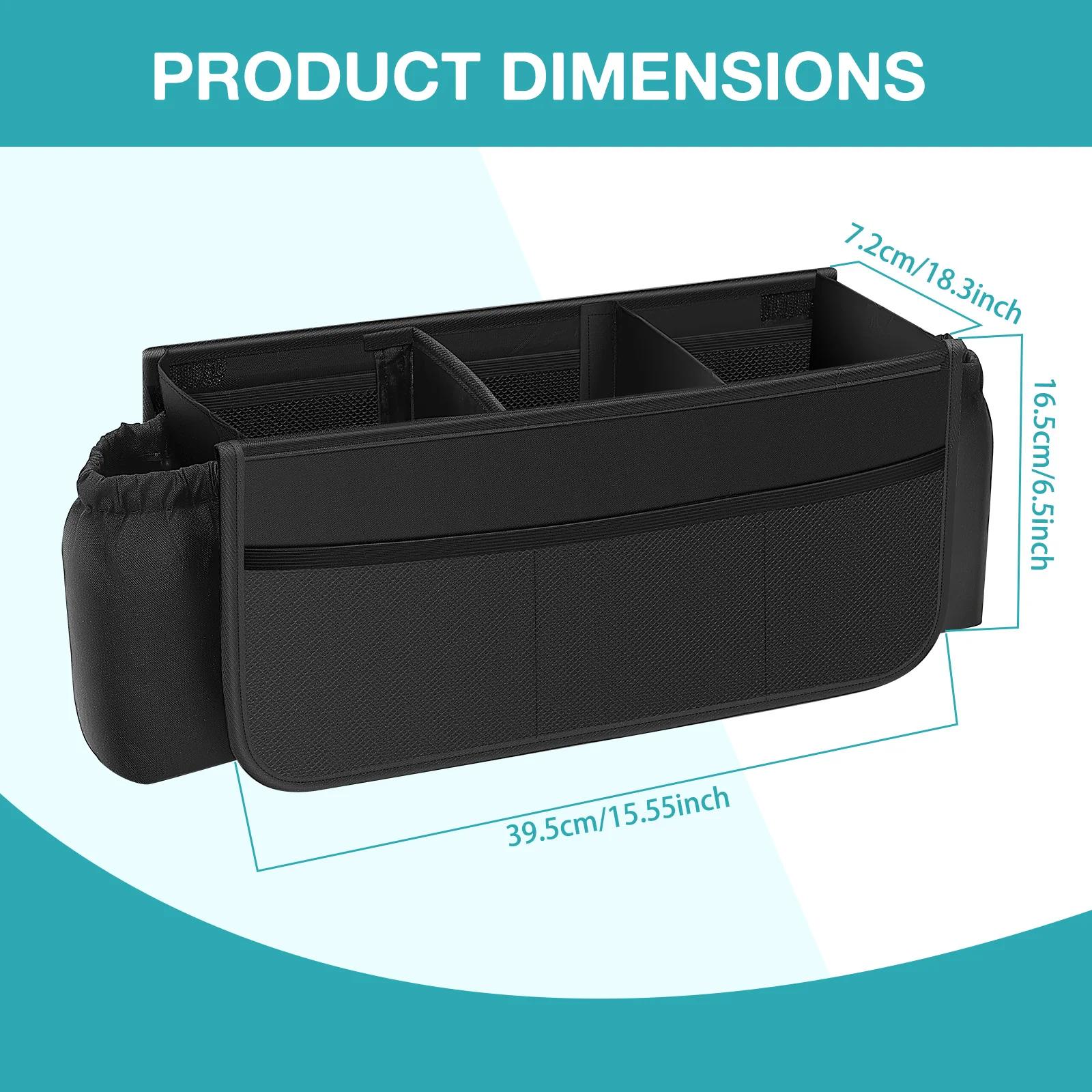 Walker Basket Bag with Water Bottle Pocket Holder Hanging Foldable Walker Storage Tote Bag for Seniors and Handicapped чорний
Walker Basket Bag with Water Bottle Pocket Holder Hanging Foldable Walker Storage Tote Bag for Seniors and Handicapped чорний