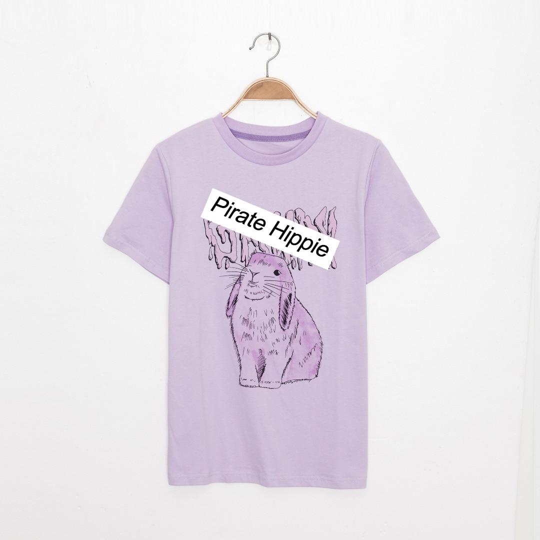 Women Summer T Shirt Trend Rabbit Print Retro Fashion Short Sleeve Tees Casual Printed Tops XS білий
Women Summer T Shirt Trend Rabbit Print Retro Fashion Short Sleeve Tees Casual Printed Tops XS білий