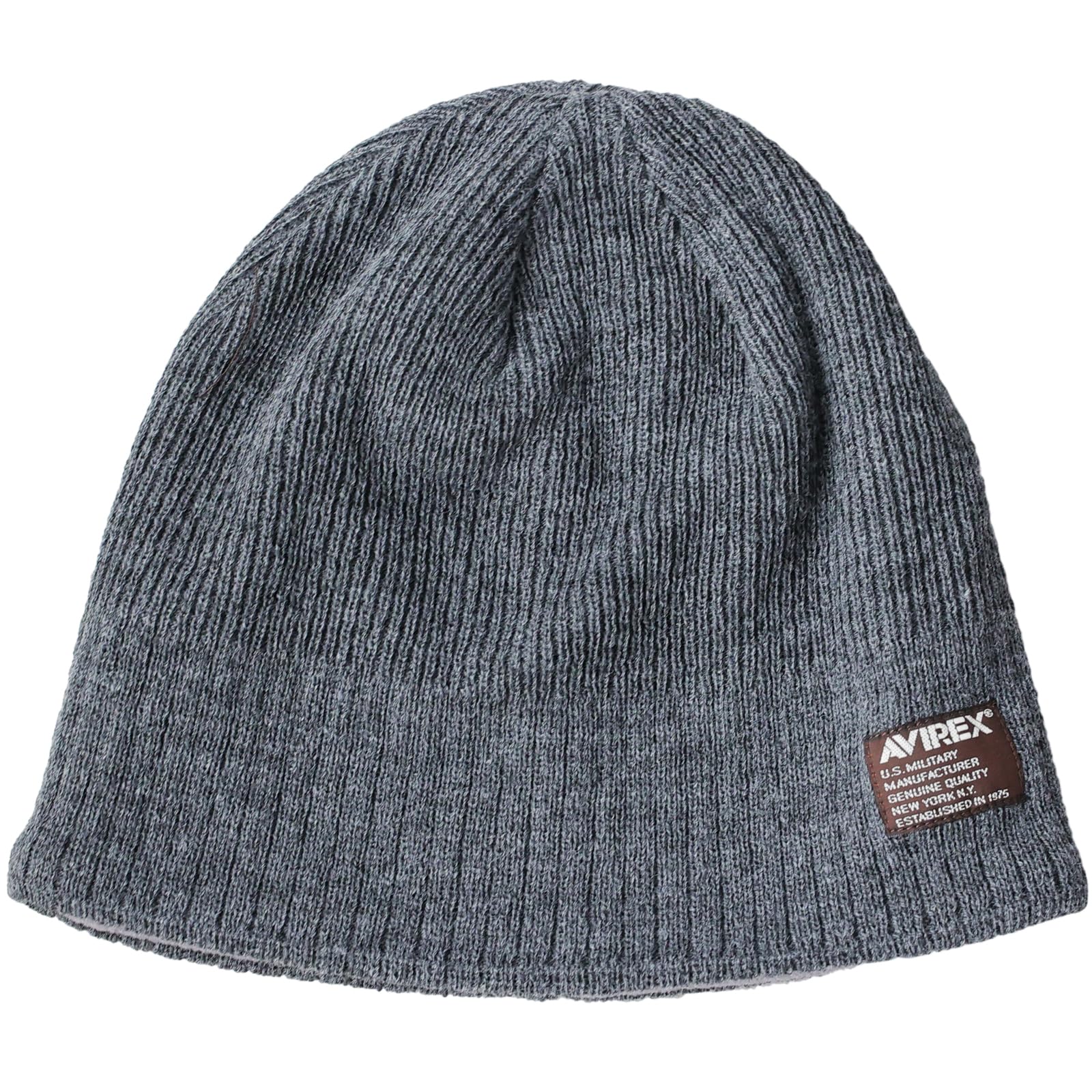 Avirex Knit Cap Knit Watch 028 Men s Fleece-Lined Single-Breasted Beanie, Short, Autumn/Winter Hat, Cap, Charcoal,
Avirex Knit Cap Knit Watch 028 Men s Fleece-Lined Single-Breasted Beanie, Short, Autumn/Winter Hat, Cap, Charcoal,