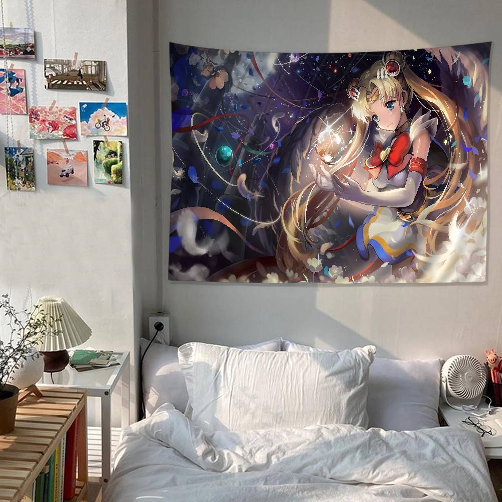 Sailor Moon Character Collage Wall Tapestry Magical Girl Art Whimsical Room Decor for Classic Anime Cute Aesthetic Fans 74x94cm(29x37in)
Sailor Moon Character Collage Wall Tapestry Magical Girl Art Whimsical Room Decor for Classic Anime Cute Aesthetic Fans 74x94cm(29x37in)