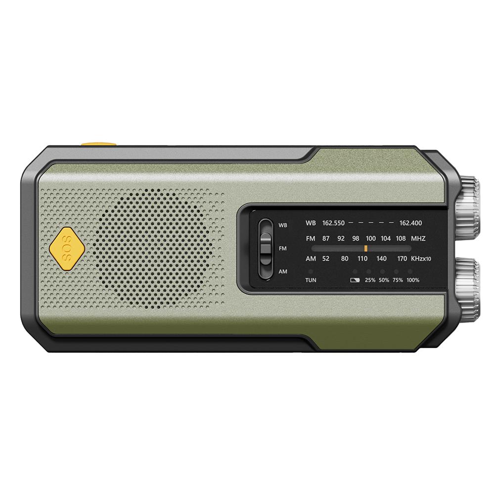 Аварийное ручное радио 2000 мАч Power Bank зарядное устройство для телефона AM/FM/WB NOAA портативное метеорологическое радио SOS сигнализация для кемпинга зелёный
Аварийное ручное радио 2000 мАч Power Bank зарядное устройство для телефона AM/FM/WB NOAA портативное метеорологическое радио SOS сигнализация для кемпинга зелёный