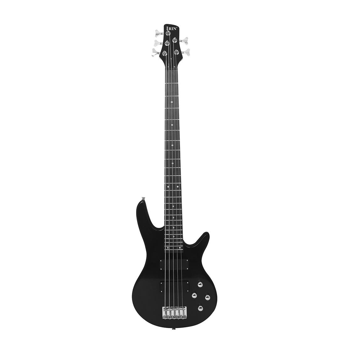 IRIN 5-String Electric Bass, Maple Wood, Red & Black, Beginner to Pro Rock Instrument чёрный
IRIN 5-String Electric Bass, Maple Wood, Red & Black, Beginner to Pro Rock Instrument чёрный