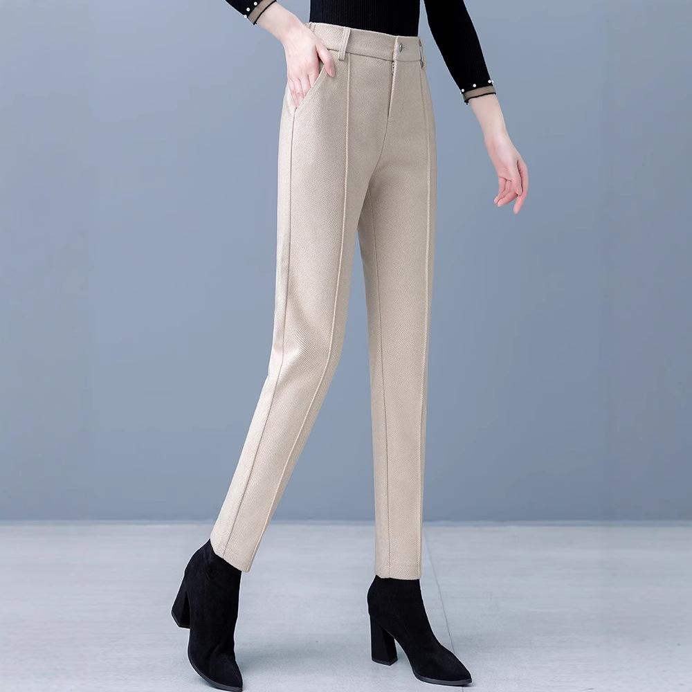 Women s Spring/Autumn Tweed Cigarette Leg Fleece-Lined Pants - European Style 32/4XL
Women s Spring/Autumn Tweed Cigarette Leg Fleece-Lined Pants - European Style 32/4XL