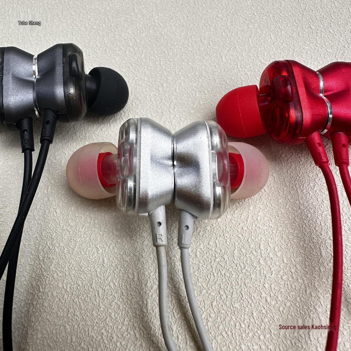 9mm Metal Dual-Unit DIY Earphone Headset with Built-in Shell One gray pair
9mm Metal Dual-Unit DIY Earphone Headset with Built-in Shell One gray pair