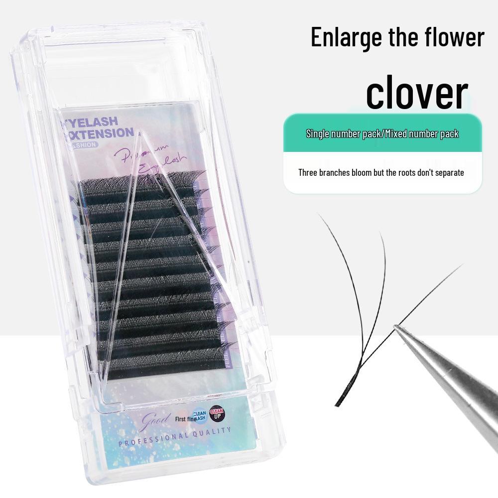 Enhanced Clover Grafted Eyelashes 0.05 - Soft, Non-Scattering, Non-Shrinking, Dense YY Style Outer Clover 0.05 C
Enhanced Clover Grafted Eyelashes 0.05 - Soft, Non-Scattering, Non-Shrinking, Dense YY Style Outer Clover 0.05 C