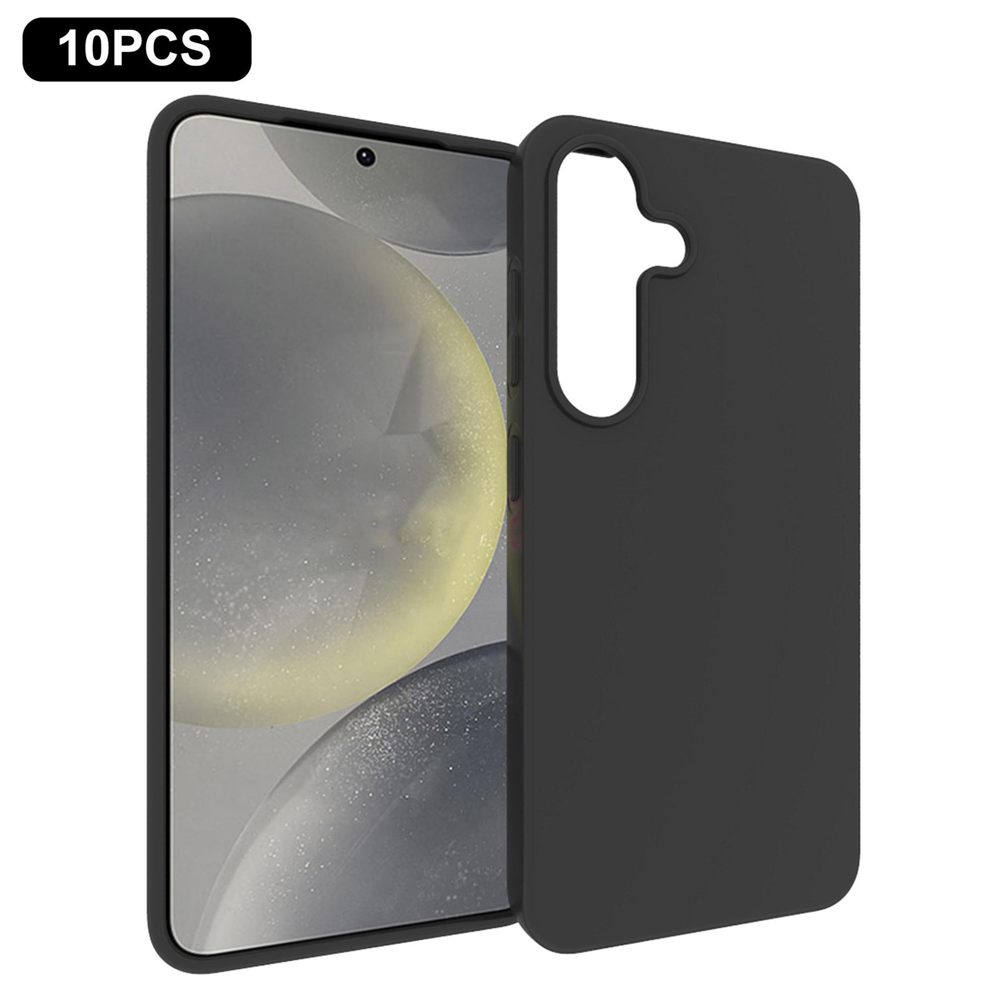 10Pcs/Pack For Samsung Galaxy S25 Case Anti-Fingerprint Soft TPU Protective Cover Black
10Pcs/Pack For Samsung Galaxy S25 Case Anti-Fingerprint Soft TPU Protective Cover Black