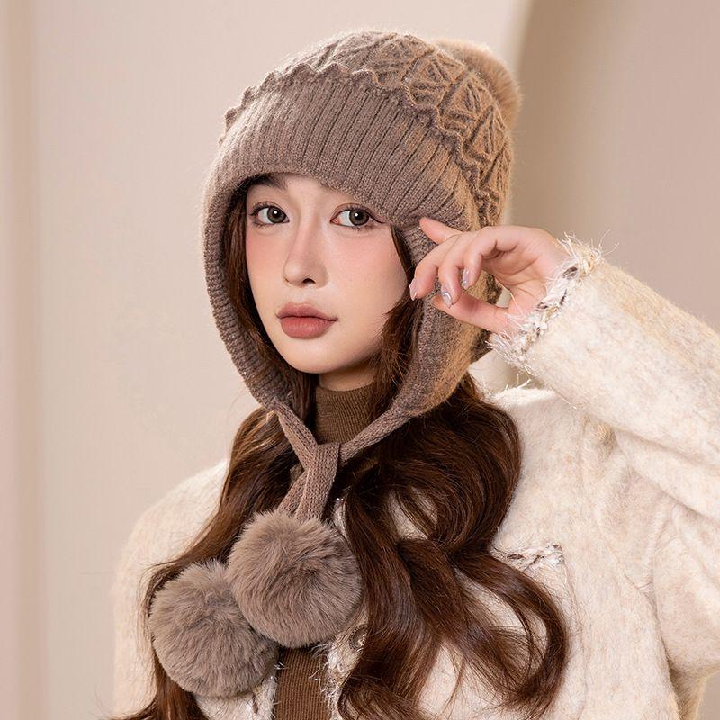 Шапка Жіноча зимова в язана шапка Модна потовщена флісова тепла корейська версія Велосипедний захист для вух Шапка з холодної вовни ONE SIZE верблюд
Шапка Жіноча зимова в язана шапка Модна потовщена флісова тепла корейська версія Велосипедний захист для вух Шапка з холодної вовни ONE SIZE верблюд