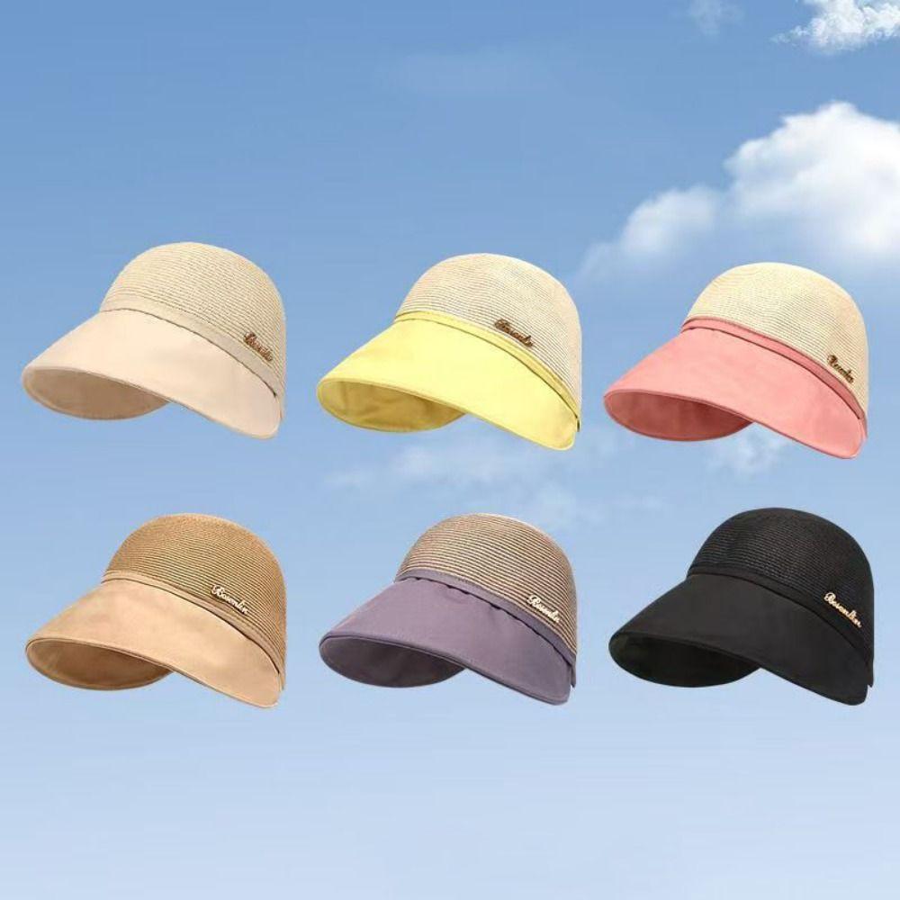 Wide Brim Women s Straw Hat Solid Color Bucket Sunhat Casual Sun Protection Cap Summer хакі
Wide Brim Women s Straw Hat Solid Color Bucket Sunhat Casual Sun Protection Cap Summer хакі