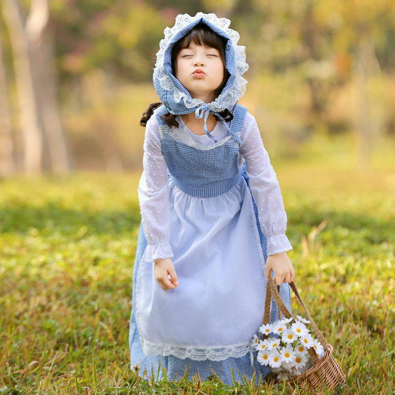 2021 New Style French Blue Plaid Farm Girl European and American Pastoral Style Photography Outfit for Family Outings 1981 Blue M
2021 New Style French Blue Plaid Farm Girl European and American Pastoral Style Photography Outfit for Family Outings 1981 Blue M