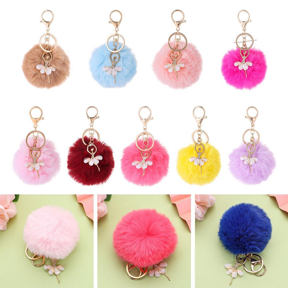 Faux Rabbit Fur Jewelry Car Pendant Ballet Dancing Girl Keyring Angel Keychain Key Buckle
Faux Rabbit Fur Jewelry Car Pendant Ballet Dancing Girl Keyring Angel Keychain Key Buckle