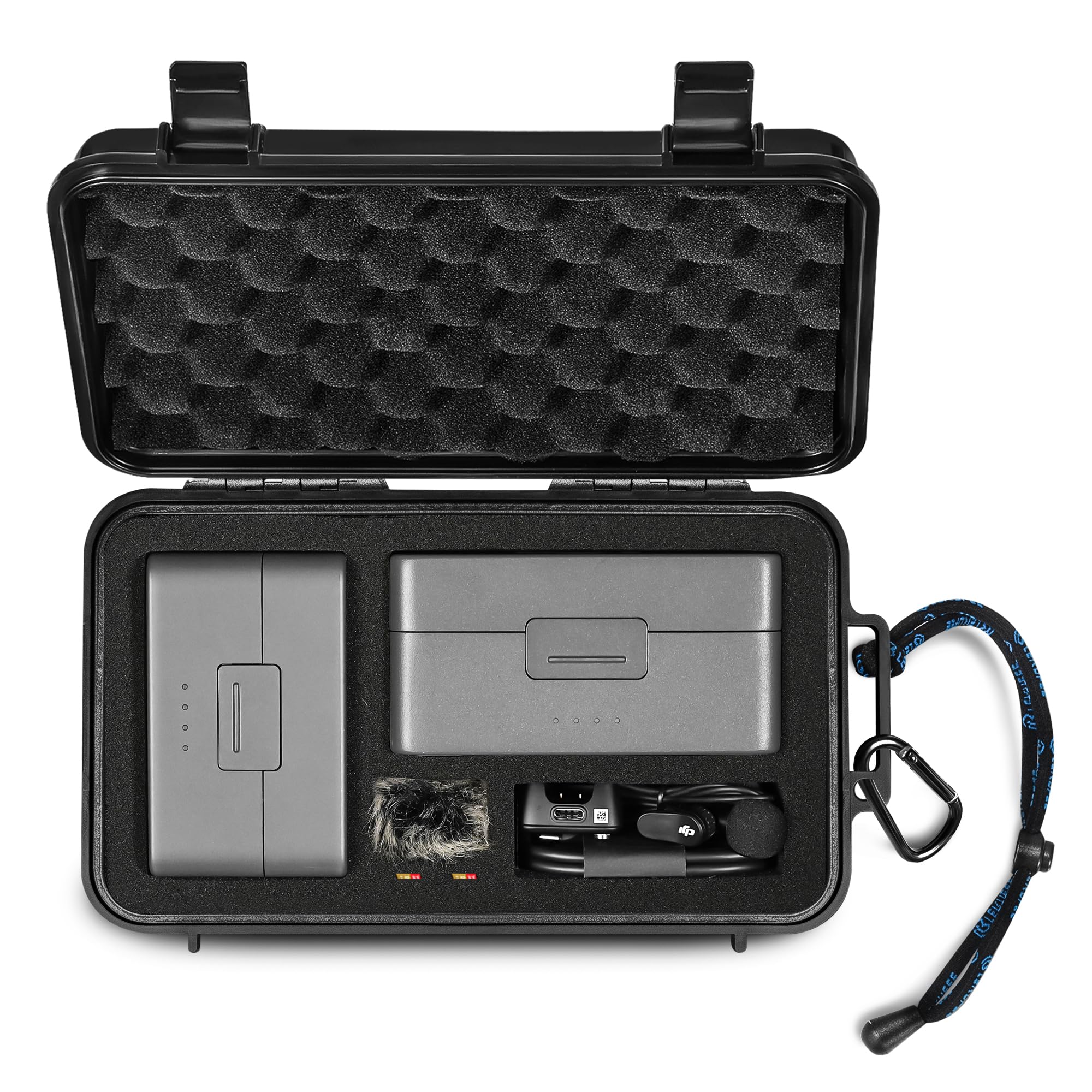 Lekufee DJI Mic Mini Travel Waterproof Hard Case for DJI Mic DJI Charging Lavalier Microphone and Other Accessories Bag 2, Mic, Case, Transmitter, чорний
Lekufee DJI Mic Mini Travel Waterproof Hard Case for DJI Mic DJI Charging Lavalier Microphone and Other Accessories Bag 2, Mic, Case, Transmitter, чорний