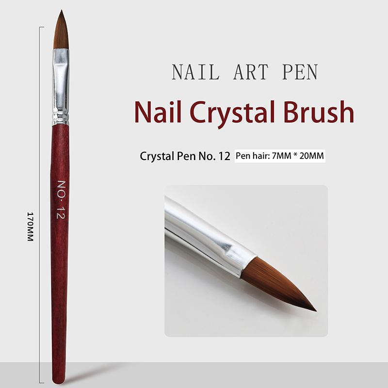 Nail Art Brush Wood Handle Nail Art Mink Brush Gel Builder Nail Tools Manicure Brush Drawing Tools Nail Salon Size 4-22
Nail Art Brush Wood Handle Nail Art Mink Brush Gel Builder Nail Tools Manicure Brush Drawing Tools Nail Salon Size 4-22