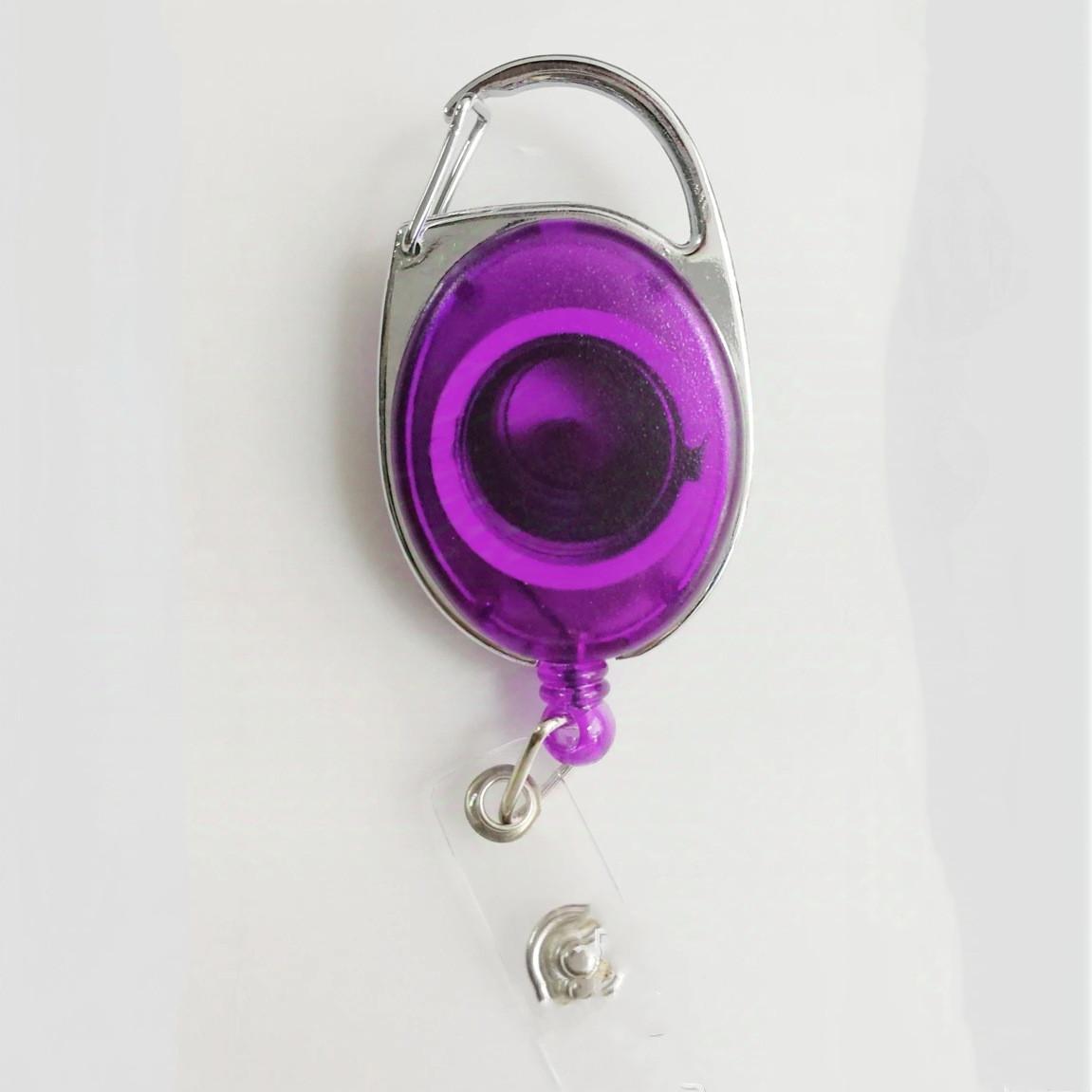 Ремешок для держателя карты пропуска фиолетовый