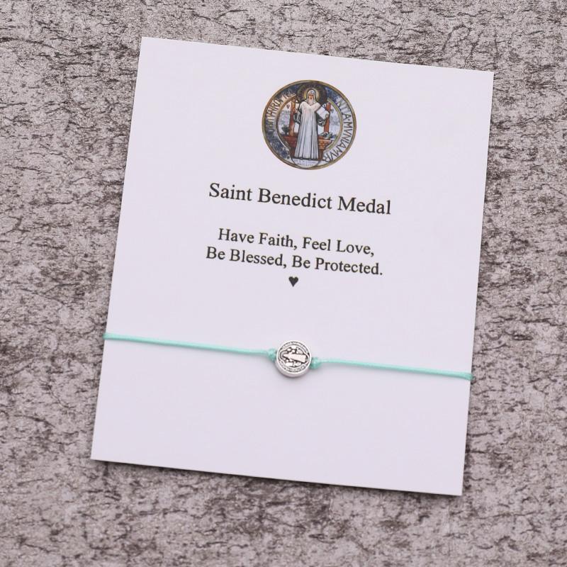 Saint Benedict Wish Bracelet Saint Benedict Charm Red String Protection Bracelet Religious Jewelry Women Men Kabbalah Bracelet
Saint Benedict Wish Bracelet Saint Benedict Charm Red String Protection Bracelet Religious Jewelry Women Men Kabbalah Bracelet