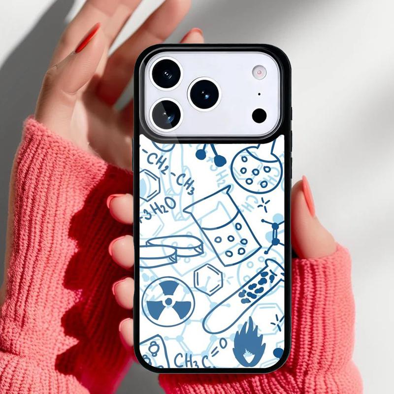 Chemistry Phone Case for iPhone 17 16 15 14 13 Pro Max Back Cover for 12 11 Pro Coque iPhone Air
Chemistry Phone Case for iPhone 17 16 15 14 13 Pro Max Back Cover for 12 11 Pro Coque iPhone Air