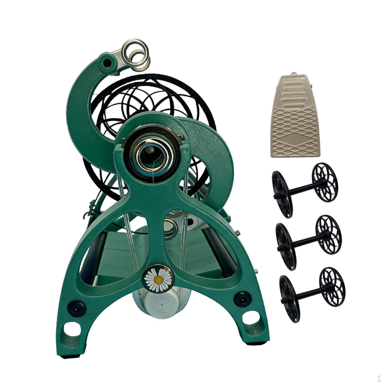 Electric Spinning Wheel Premium Easy to Use for Yarn Making Adjustable Speed Black With 2 Spools Green With 3 Spools
Electric Spinning Wheel Premium Easy to Use for Yarn Making Adjustable Speed Black With 2 Spools Green With 3 Spools
