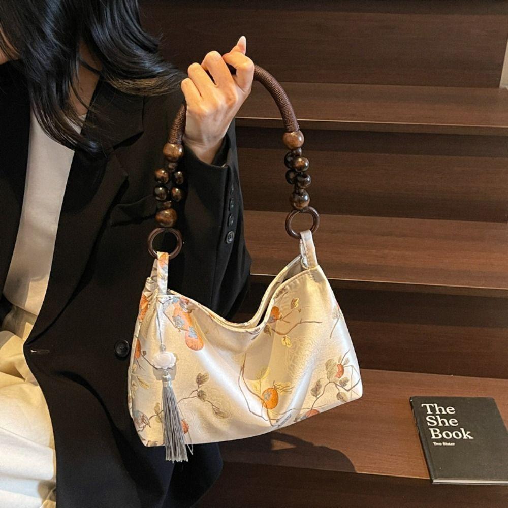 Chinese Style Flower Underarm Bag Printed New Chinese Style Handbag Embroidery Shoulder Bag Girls бежевий
Chinese Style Flower Underarm Bag Printed New Chinese Style Handbag Embroidery Shoulder Bag Girls бежевий