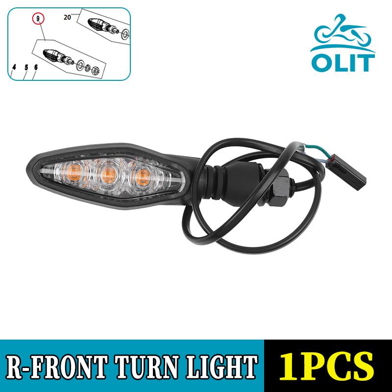 For CFMOTO 250SR 250SR- FUN Front Turn Lights 800MT CF250 CF250-6 Turn Signal Light Turning Lamp Motorcycle Original Parts Right
For CFMOTO 250SR 250SR- FUN Front Turn Lights 800MT CF250 CF250-6 Turn Signal Light Turning Lamp Motorcycle Original Parts Right