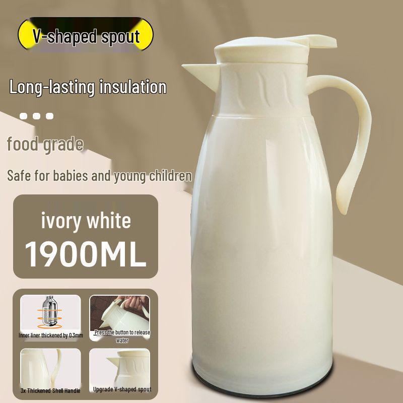 2025 Large Capacity Insulated Thermos Kettle for Dorms - Boiling Water Bottle 1900ml Upgraded Thicker Inner
2025 Large Capacity Insulated Thermos Kettle for Dorms - Boiling Water Bottle 1900ml Upgraded Thicker Inner