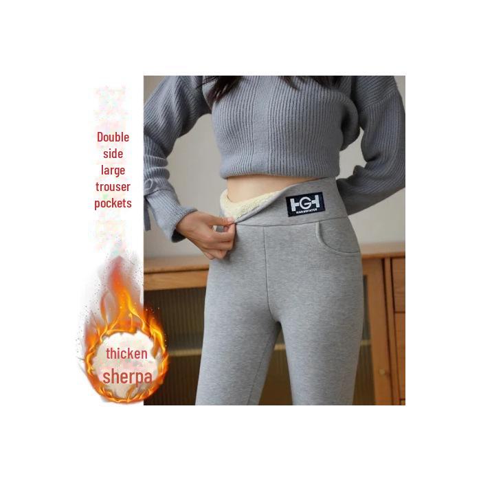 Women s Extra Thick Velvet Lambskin Leggings - Black or Gray, 2023 Autumn/Winter M світло-сірий колір
Women s Extra Thick Velvet Lambskin Leggings - Black or Gray, 2023 Autumn/Winter M світло-сірий колір