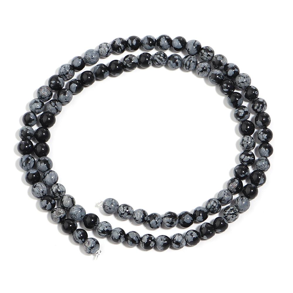 4 6 8 10 12mm Natural Snowflake Obsidian Stone Beads Round Gemstone Loose Bead For Jewelry Making DIY Bracelet Necklace Supplies
4 6 8 10 12mm Natural Snowflake Obsidian Stone Beads Round Gemstone Loose Bead For Jewelry Making DIY Bracelet Necklace Supplies