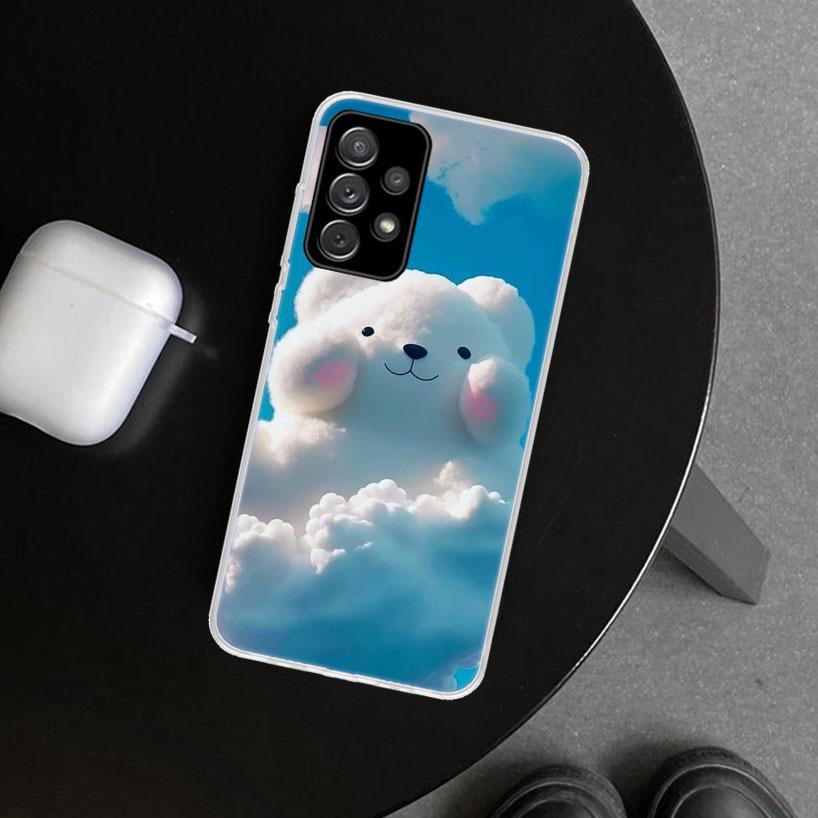 Sunny Clouds Teddy Bear Phone Case Cover for Samsung Galaxy A12 A22 A32 A52 A72 A02S A51 A50S A31 A20S A10S Note 20 Ultra 10 Plu Samsung A52
Sunny Clouds Teddy Bear Phone Case Cover for Samsung Galaxy A12 A22 A32 A52 A72 A02S A51 A50S A31 A20S A10S Note 20 Ultra 10 Plu Samsung A52