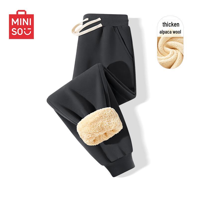 MINISO Men s Fleece-Lined Cuffed Casual Pants M
MINISO Men s Fleece-Lined Cuffed Casual Pants M