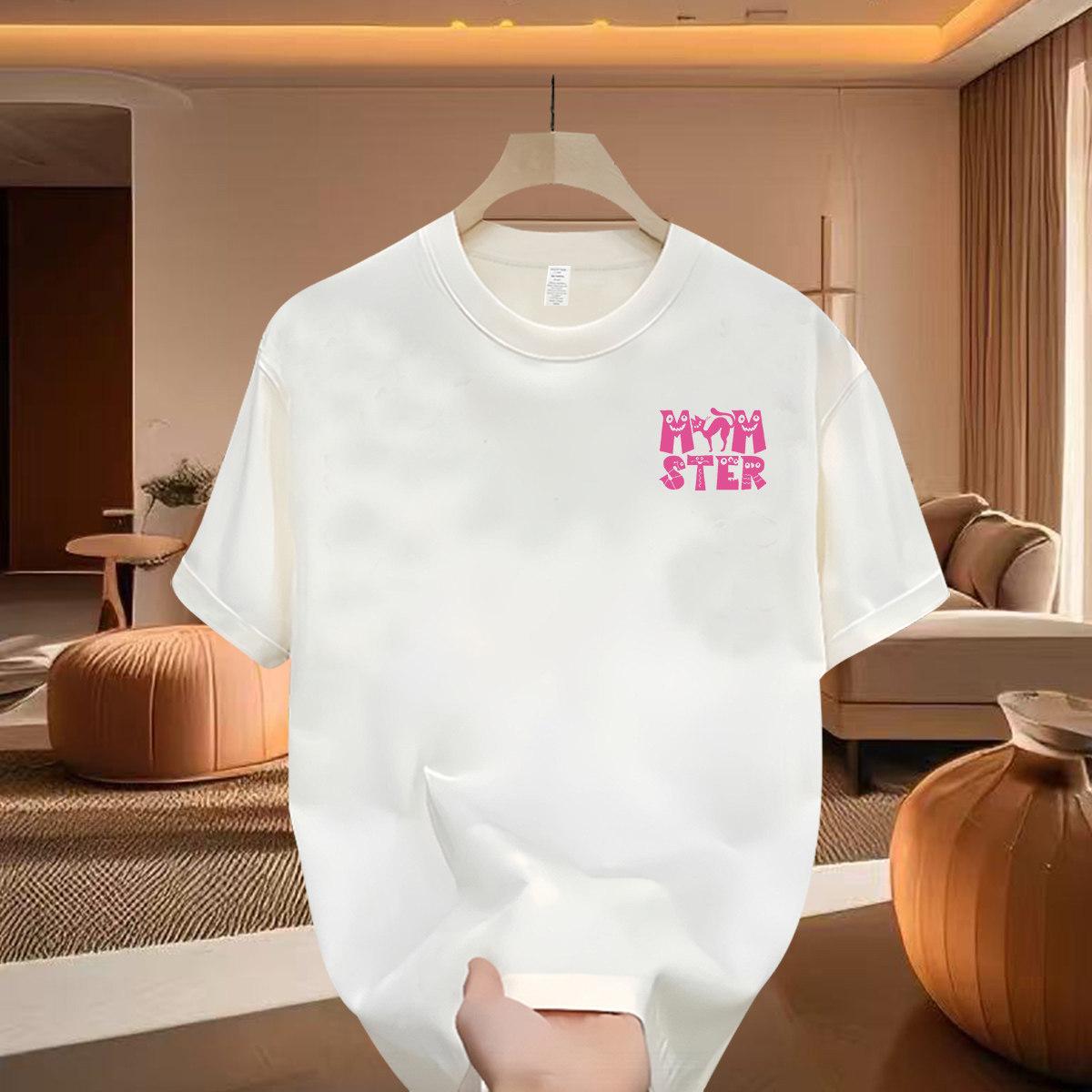 100% Pure cotton short sleeved t-shirt summer new style loose oversized versatile letter rest XXXL білий
100% Pure cotton short sleeved t-shirt summer new style loose oversized versatile letter rest XXXL білий