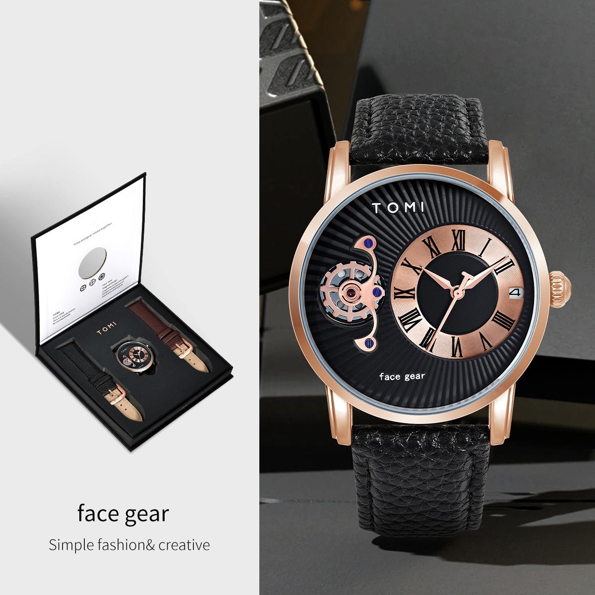 Classic Minimalist Men s Watch Gift Set Luxury Business Men s Versatile Quartz Watch Round Large dial Quartz Watch Gift
Classic Minimalist Men s Watch Gift Set Luxury Business Men s Versatile Quartz Watch Round Large dial Quartz Watch Gift