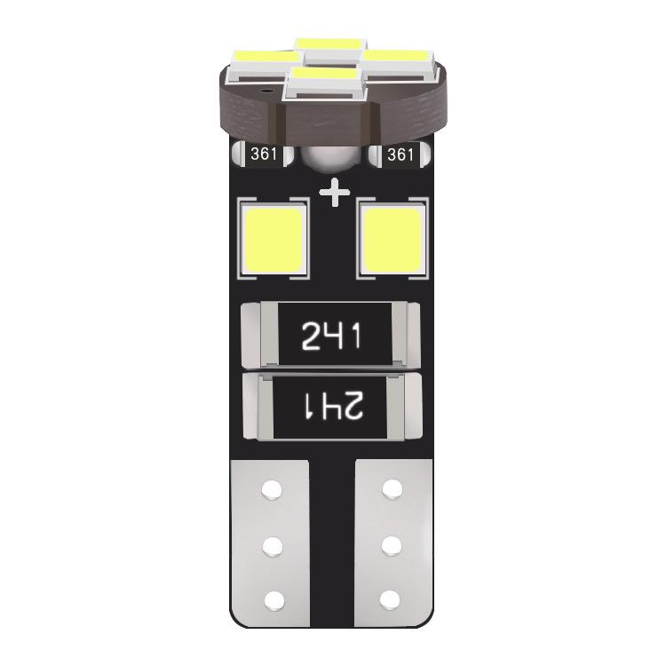 Светодиодная лампа T10 2835 8-SMD для габаритных огней и подсветки номерного знака автомобиля T10-2835-8D теплый белый
Светодиодная лампа T10 2835 8-SMD для габаритных огней и подсветки номерного знака автомобиля T10-2835-8D теплый белый