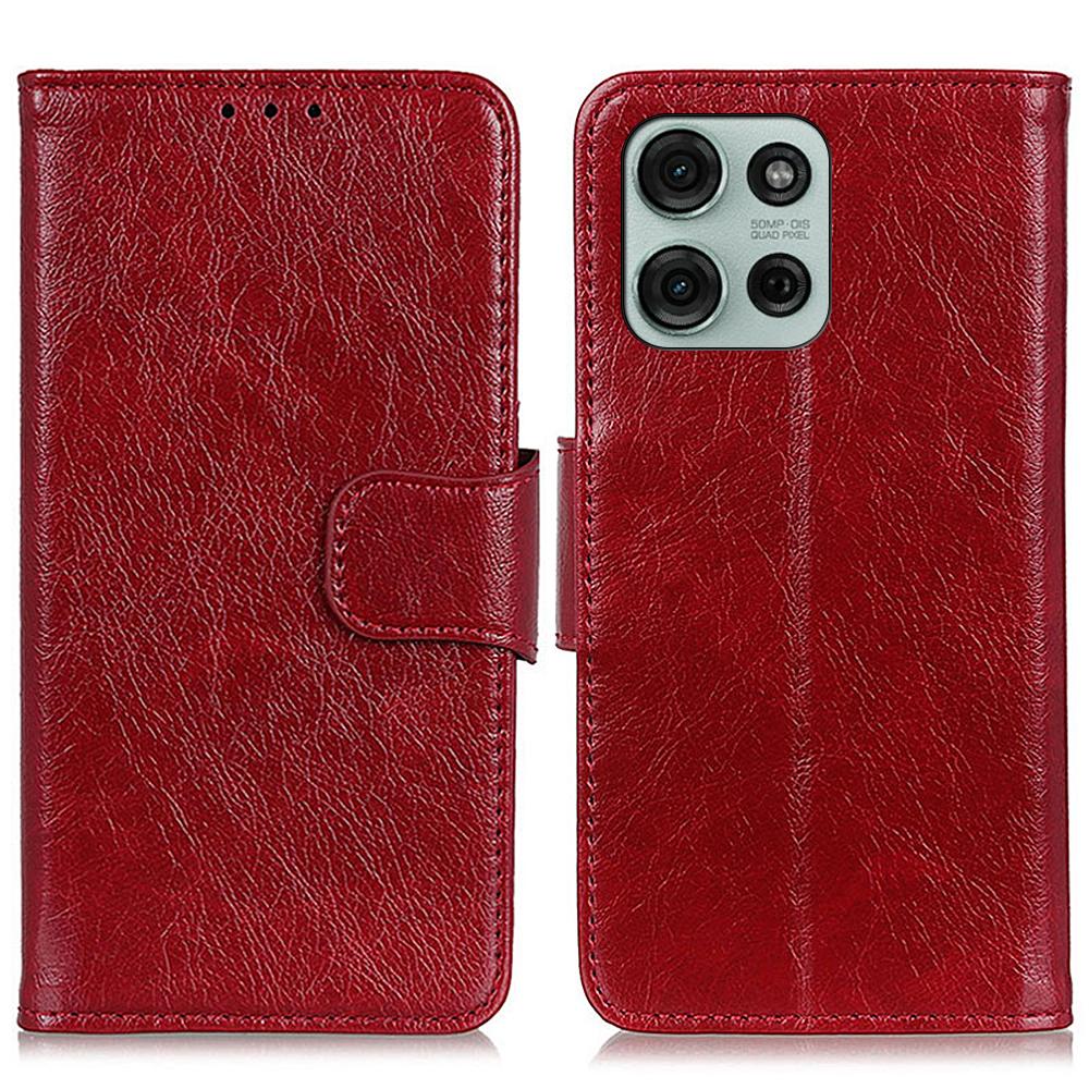 Для Motorola Moto G75 5G Чехол Кошелек из Спилковой Кожи с Текстурой Наппа C
Для Motorola Moto G75 5G Чехол Кошелек из Спилковой Кожи с Текстурой Наппа C