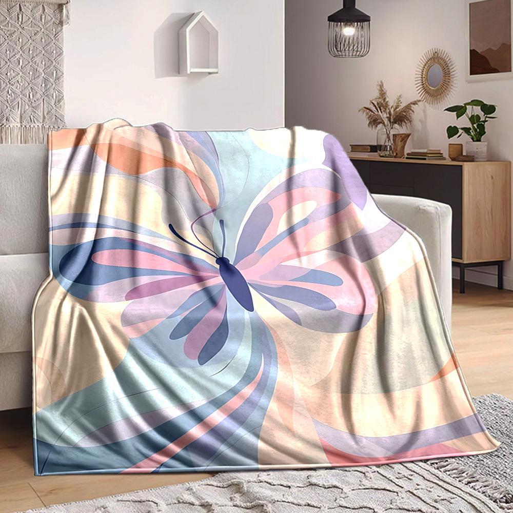 1pc Butterfly Print Blanket Warm, Cozy, And Soft, Suitable for Sofas, Beds, Cars, And Office Use.Perfect for Camping And Travel, Making It a Great Gif 100x150cm
1pc Butterfly Print Blanket Warm, Cozy, And Soft, Suitable for Sofas, Beds, Cars, And Office Use.Perfect for Camping And Travel, Making It a Great Gif 100x150cm