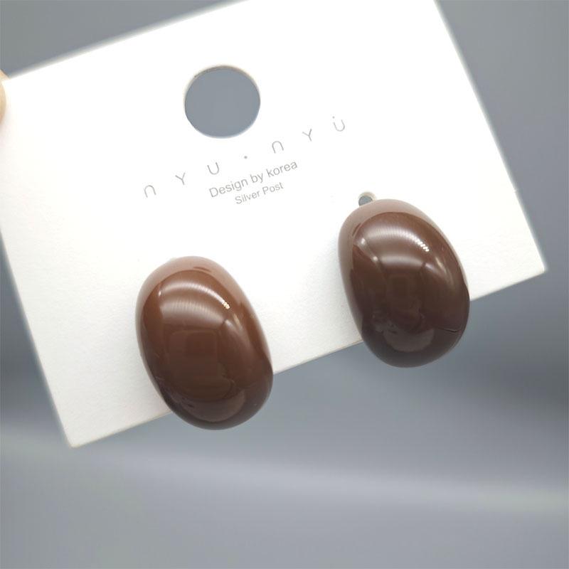 C-Shaped Resin Bean Earrings: Versatile, Chic & Elegant Ear Jewelry for Women кофейный
C-Shaped Resin Bean Earrings: Versatile, Chic & Elegant Ear Jewelry for Women кофейный