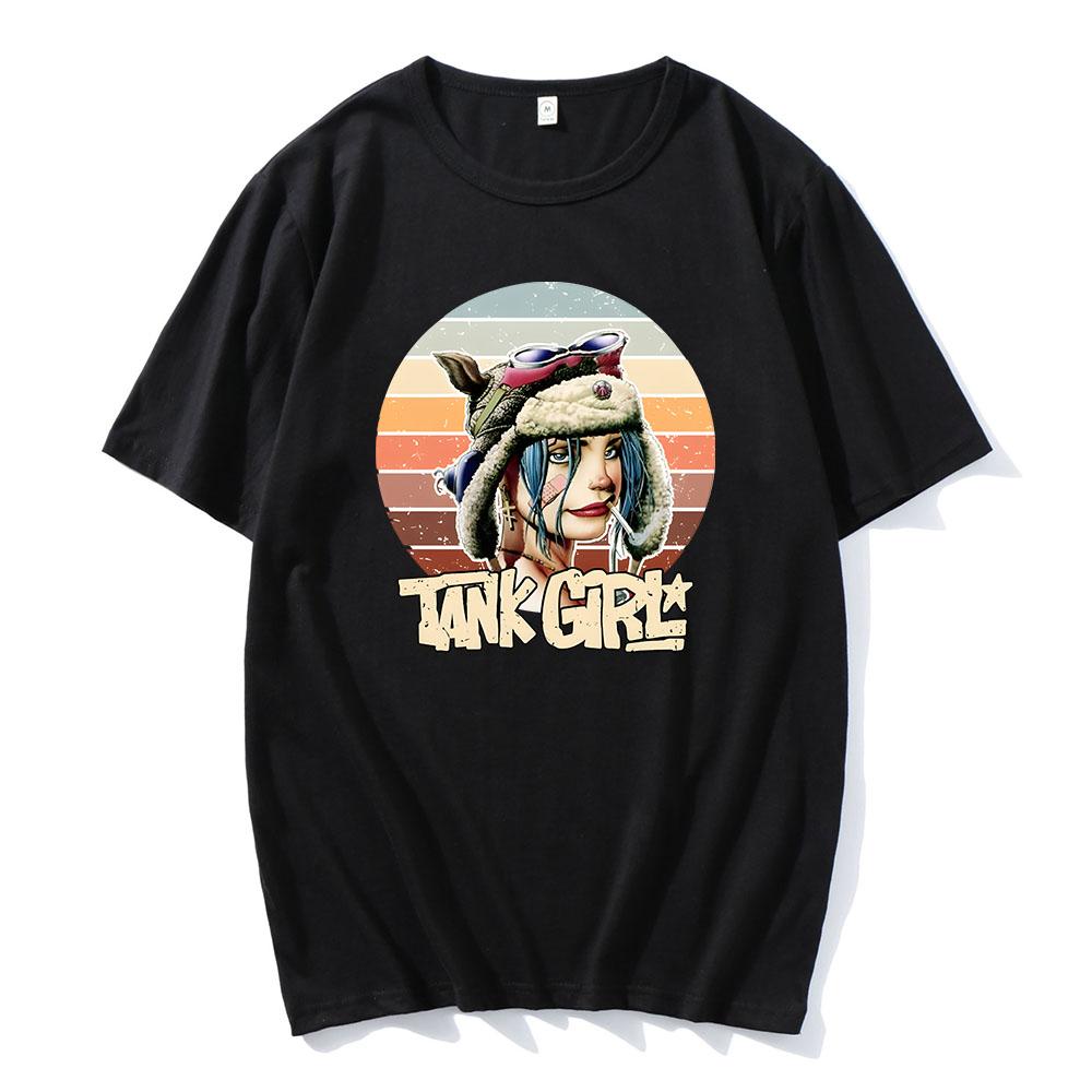 Tank Girl T-shirt Anime Print High Quality Cotton Tee-shirt for Summer Girls Goth Tshirts Funko Punk Gamer Cult Movie Music Tees 4XL
Tank Girl T-shirt Anime Print High Quality Cotton Tee-shirt for Summer Girls Goth Tshirts Funko Punk Gamer Cult Movie Music Tees 4XL