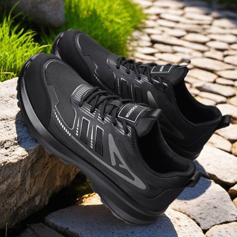 Outdoor single lightweight outdoor mountaineering black sports thick-soled breathable tide shoes 39 чёрный
Outdoor single lightweight outdoor mountaineering black sports thick-soled breathable tide shoes 39 чёрный