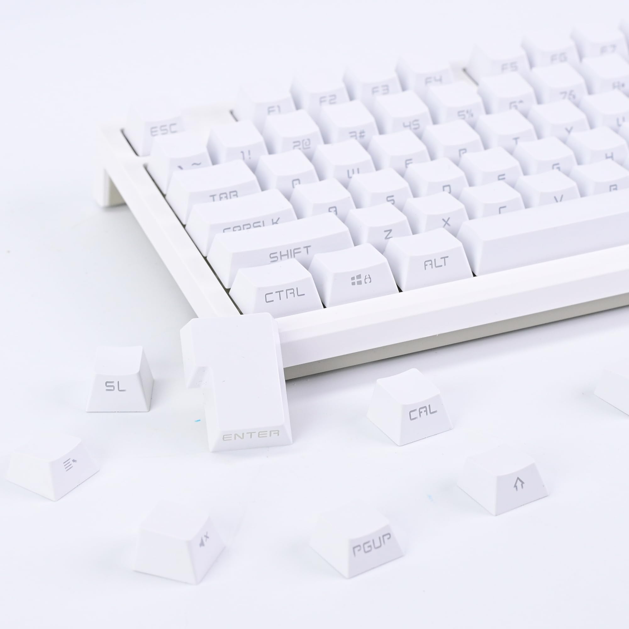 Keycaps 130 Keys Double Shot Cherry Profile Side Engraving Light Transmitting PBT Custom Keycap Set for Mechanical Keyboards Cherry Gateron MX
Keycaps 130 Keys Double Shot Cherry Profile Side Engraving Light Transmitting PBT Custom Keycap Set for Mechanical Keyboards Cherry Gateron MX