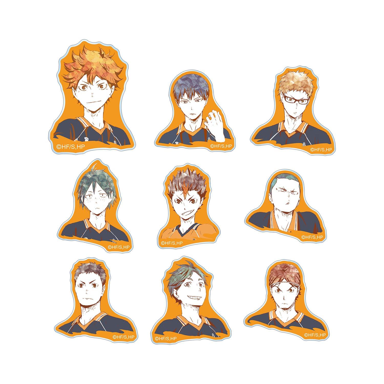 Armabianca Haikyu Торговые Ани Арт 1-е Акриловые Наклейки вер.А Размер: приблизительно. 38 x 34 мм Толщина: 1 мм Коробка из 9
Armabianca Haikyu Торговые Ани Арт 1-е Акриловые Наклейки вер.А Размер: приблизительно. 38 x 34 мм Толщина: 1 мм Коробка из 9