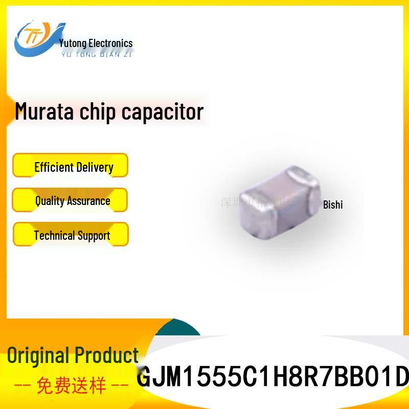Murata 0402 Ceramic Chip Capacitor 8.7pF C0G 50V 0.1pF GJM1555C1H8R7BB01D
Murata 0402 Ceramic Chip Capacitor 8.7pF C0G 50V 0.1pF GJM1555C1H8R7BB01D