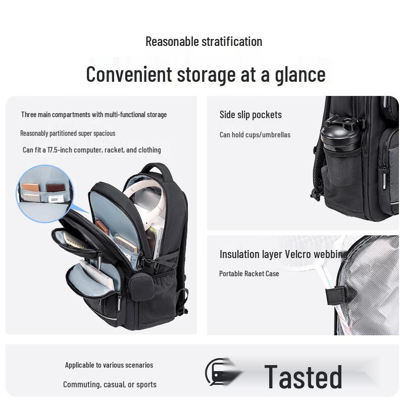 JD Jingzao Multi-functional Sports & Travel Backpack
JD Jingzao Multi-functional Sports & Travel Backpack